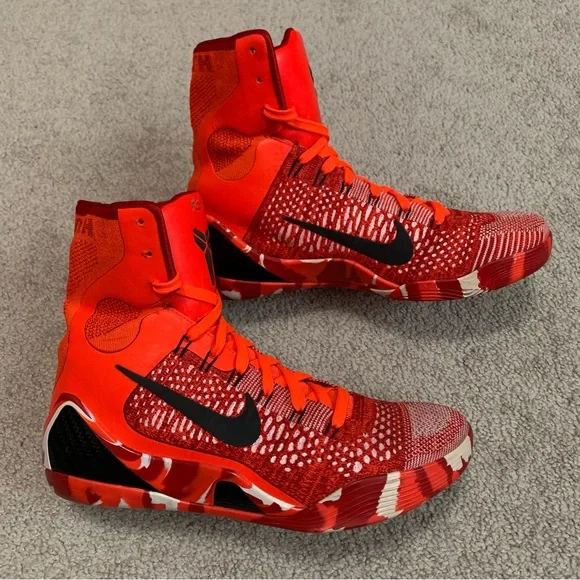 Nike Kobe 9 Elite Christmas Sneaker (2014) 630847-600 Men’s 8
